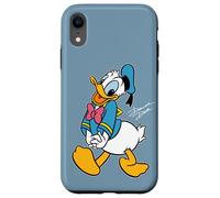 Disney Donald Duck Retro Character Silly Pose Trip Matching Custodia per iPhone XR