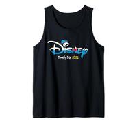 Disney Donald Duck Script Logo Family Trip 2026 Vacation Canotta