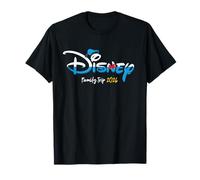 Disney Donald Duck Script Logo Family Trip 2026 Vacation Maglietta