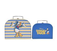 Disney Donald Set Di 2 Valigia Storage Boxes Widdop & Co