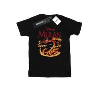 Disney Dragon Fire Maglietta Mulan e Mushu Fuoco di Drago Ragazze (BI14837)