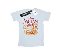 Disney Dragon Fire Maglietta Mulan e Mushu Fuoco di Drago Ragazze (BI14837)