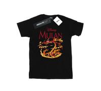 Disney Dragon Fire Maglietta Mulan e Mushu Fuoco di Drago Uomo (BI20025)