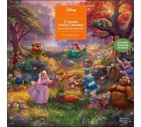 Disney Dreams by Thomas Kinkade Studios 17-Month 2025-2026 Family Wall Calendar