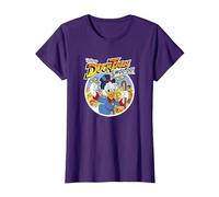 Disney Duck Tales Uncle Scrooge McDuck Woo-oo! Maglietta, Donna, Viola, S
