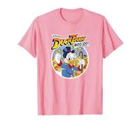 Disney Duck Tales Uncle Scrooge McDuck Woo-oo! Maglietta, Uomo, Rosa, 3XL