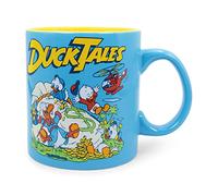 Disney DuckTales - Tazza in ceramica per sacchetti di denaro, grandi tazze da caffè e tazze per bevande, accessori essenziali per la casa e la cucina, regalo e oggetti da collezione Scrooge McDuck | può contenere 567 g