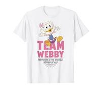 Disney DuckTales Team Webby Knowledge Is The Greatest Weapon Maglietta