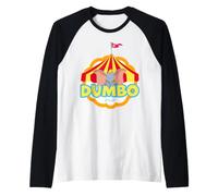 Disney Dumbo 85th Anniversary Celebration Circus Tent Maglia con Maniche Raglan