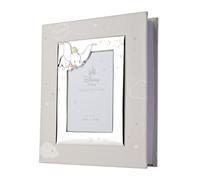Disney - Dumbo - Album Fotografico primo Anni Argentato con Cornice Frontale 10,2 x 15,2 cm - Made in Italy - Licenza Ufficiale Disney Merchandise - 29 Pagine - primo Anni Nido, Bambini