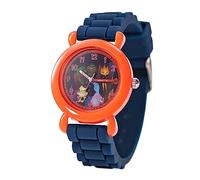 Disney Elemental Time Teacher Orologio analogico al quarzo per bambini, Blu, Blu, blu, striscia