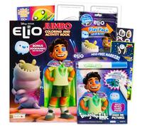 Disney Elio - Set di libri da colorare e attività per bambini, con pagine da colorare, adesivi e altro ancora, Disney Elio Coloring Books 4-8, 3-5, 8-12