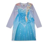 Disney Elsa o Anna Frozen La Regina dei Ghiacci Frozen Camicia da Notte Corta o a Maniche Lunghe, Elsa Manica Lunghe - 3-4 Anni: 104cm