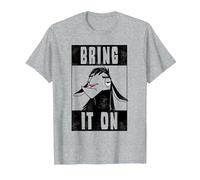 Disney Emperor's New Groove Kuzco Bring It On Maglietta, Uomo, Grigio Melange, M