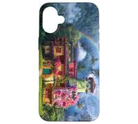 Disney Encanto Casa Madrigal Paesaggio Custodia per iPhone 16 Plus