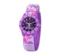 Disney Encanto Isabela Girls 3-7 con quadrante classico - Regalo per ragazze che amano Encanto - Quadrante di facile lettura, lunetta viola e cinturino in nylon viola - Acquista e ottieni 1 orologio