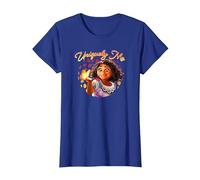 Disney Encanto Mirabel Uniquely Me Maglietta, Donna, Blu Reale, XXL