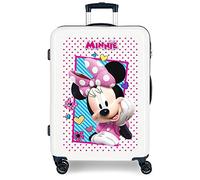Disney Enjoy Minnie Icon Valigia per bambini Azzurro 50x38x20 cms Rigida ABS Chiusura a combinazione numerica 34L 2,3Kgs 4 Ruote Bagaglio a mano