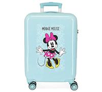Disney Enjoy the Day Valigia da Cabina per Bambini, 55 cm, Blu (Turchese)