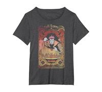 Disney Evil Queen Poisonous Gradient Card Maglietta, Donna plus-size, Grigio Scuro, 6X