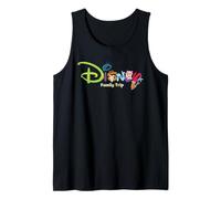 Disney Family Trip The Muppets Script Logo Vacation Canotta