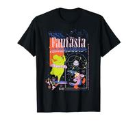 Disney Fantasia Sorcerer's Apprentice Mickey & Hippo Retro Maglietta