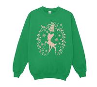 Disney Felpa Bambi Corona di Fiori Donna (BI3834)