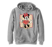 Disney Felpa con Cappuccio Cinese Minnie, Sportivo Heather, M
