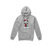 Disney Felpa con Cappuccio Natale Topolino Tartan Uomo (TV4553)