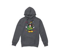 Disney Felpa con Cappuccio Topolino Albero di Natale Uomo (TV4680)