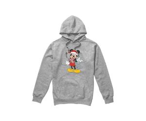 Disney Felpa con Cappuccio Topolino Luci di Natale Uomo (TV4737)