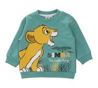 Disney - Felpa da bambino in pile Disney Simba Re Leone, 100% cotone, colore: Verde, verde acqua, 3 anni