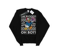 Disney Felpa Daffy Duck Natale Fair Isle Ragazzi (BI26200)