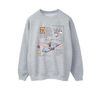 Disney Felpa Dumbo Pagina del Libro di Racconti Donna (BI15806)