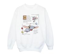 Disney Felpa Dumbo Pagina del Libro di Racconti Donna (BI15806)