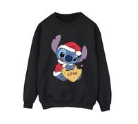 Disney Felpa Lilo & Stitch Biscotto Natalizio dell'Amore Donna (BI22625)