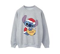Disney Felpa Lilo & Stitch Biscotto Natalizio dell'Amore Donna (BI22625)