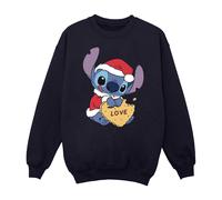 Disney Felpa Lilo & Stitch Biscotto Natalizio dell'Amore Donna (BI22625)