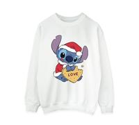 Disney Felpa Lilo & Stitch Biscotto Natalizio dell'Amore Donna (BI22625)