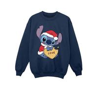 Disney Felpa Lilo & Stitch Biscotto Natalizio dell'Amore Ragazze (BI22406)