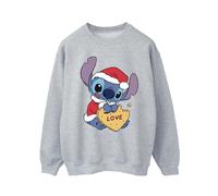 Disney Felpa Lilo & Stitch Biscotto Natalizio dell'Amore Uomo (BI30932)