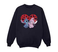 Disney Felpa Lilo & Stitch Cuori Donna (BI22715)