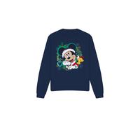 Disney Felpa Natale Topolino Corona di Fiori Adulto Unisex (TV4818)
