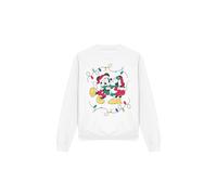 Disney Felpa Natale Topolino e Topolina Bacio Adulto Unisex (TV4799)