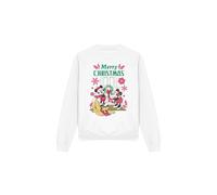 Disney Felpa Natale Topolino e Topolina Corona di Fiori Adulto Unisex (TV4825)