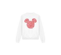 Disney Felpa San Valentino Topolino Sagoma di Orecchie a Cuore Adulto (TV4320)