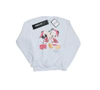 Disney Felpa Topolino e Minnie Mouse Bacio di Natale Donna (BI9140)