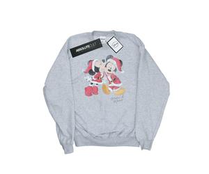 Disney Felpa Topolino e Minnie Mouse Bacio di Natale Donna (BI9140)