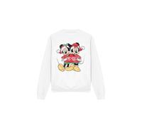 Disney Felpa Topolino e Topolina Maglione di Natale Adulto Unisex (TV4815)