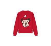 Disney Felpa Topolino Faccia da Babbo Natale Adulto Unisex (TV3684)